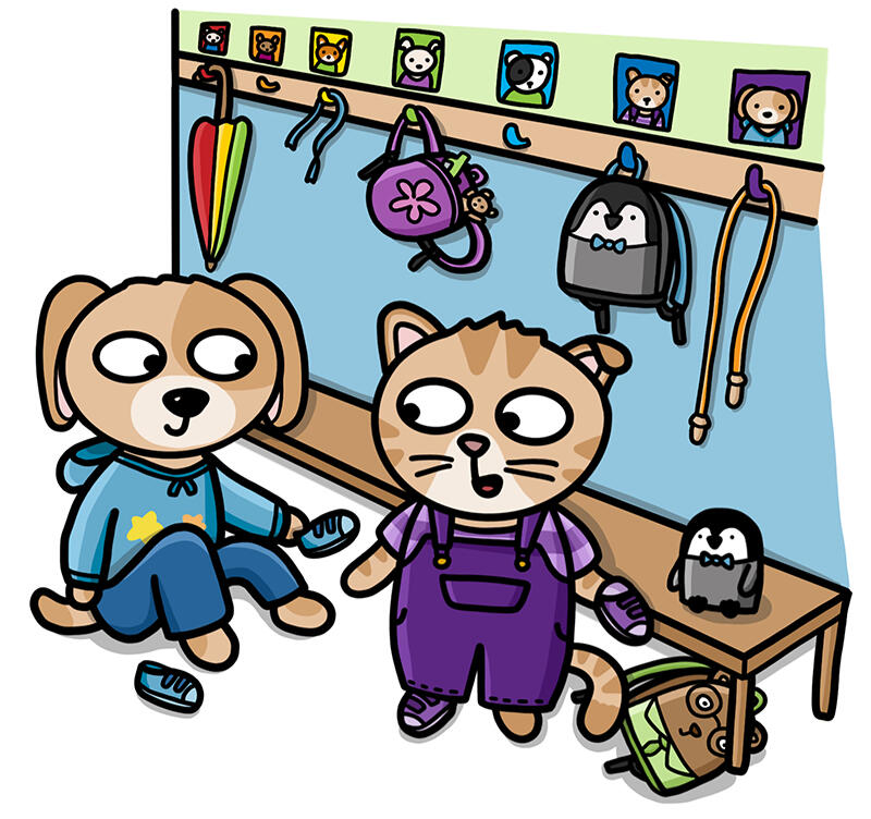 Nursery pegs