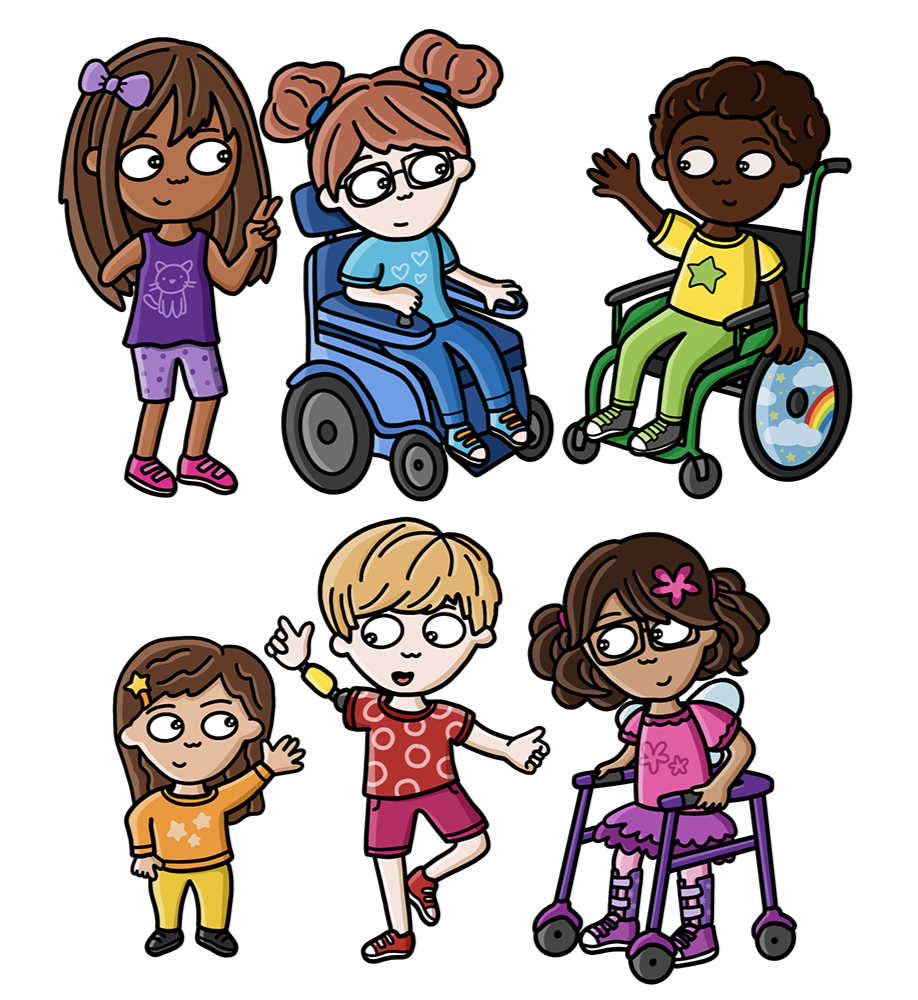 Younger disabled kids